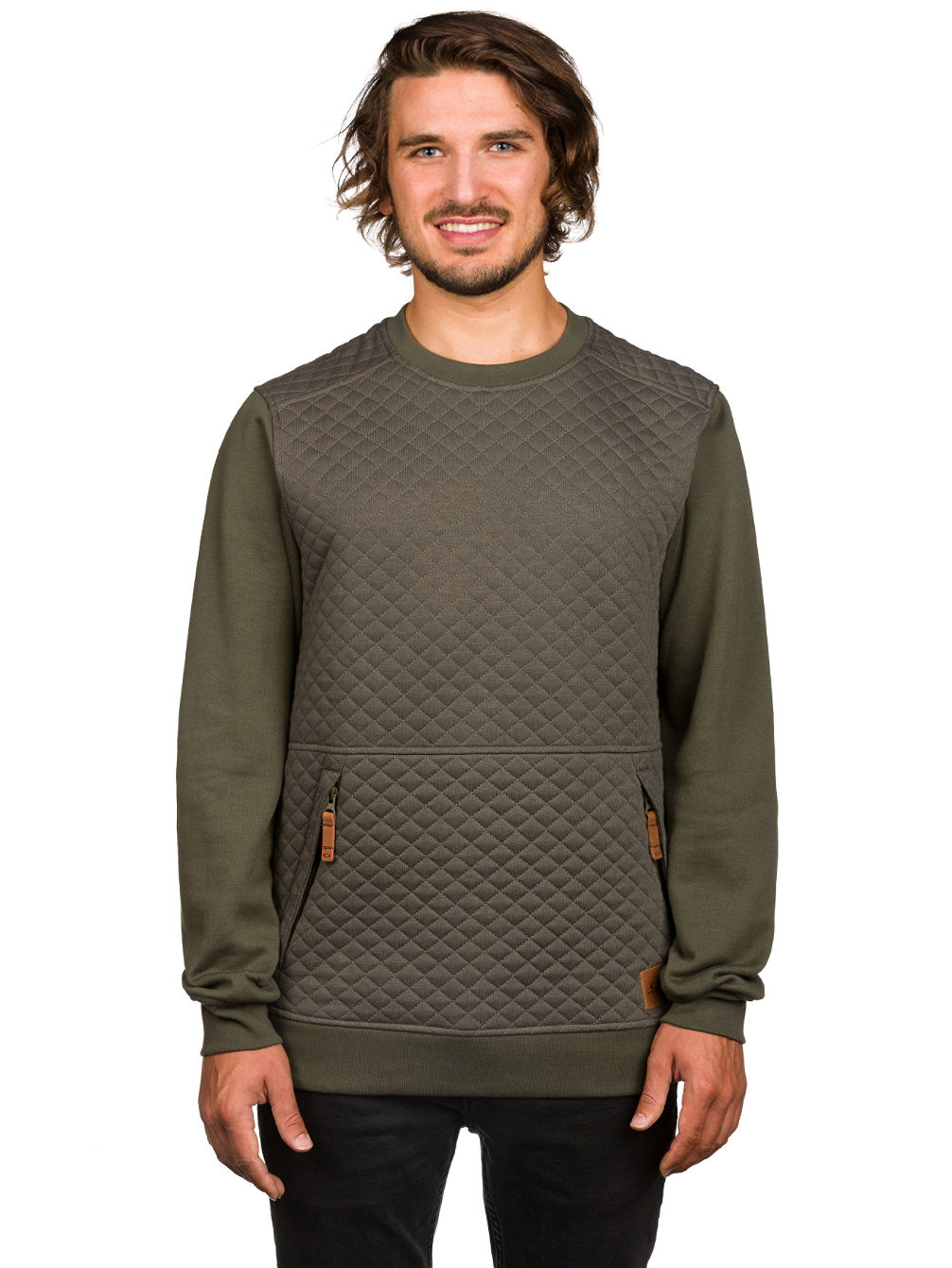 Shop by category Made of a warm merino wool blend, this dual-layer thermal crew will keep you comfortable throughout the fall and winter.